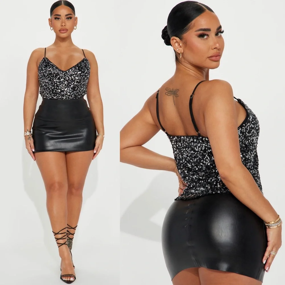 Sequin cami top - Picture 9 of 10